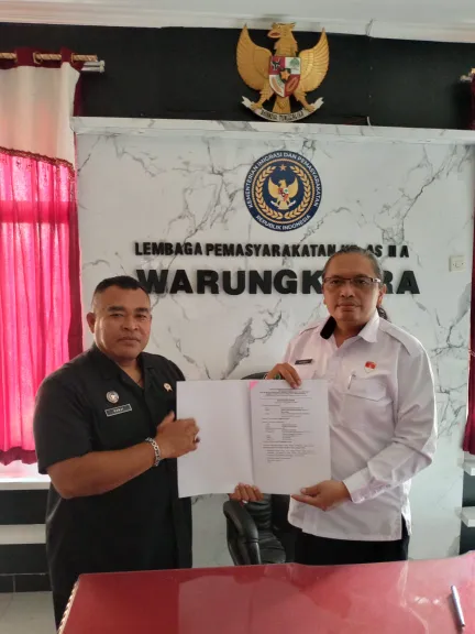 Adv.Liilik Adi Gunawan,S.H Kuasa Hukum Kalapas Warungkiara Laporkan Dugaan Pemerasan Betencana ke Polres Sukabumi