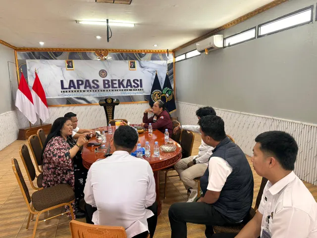 Ketua Presidium FPII Sambangi Lapas Kelas IIA Bekasi Dalam Rangka Sinergi Antara Pers dan Lapas