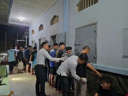 Lapas Kelas IIA Warungkiara Laksanakan Razia Rutin Tingkatkan Kewaspadaan Selama Bulan Suci Ramadhan 1447 H