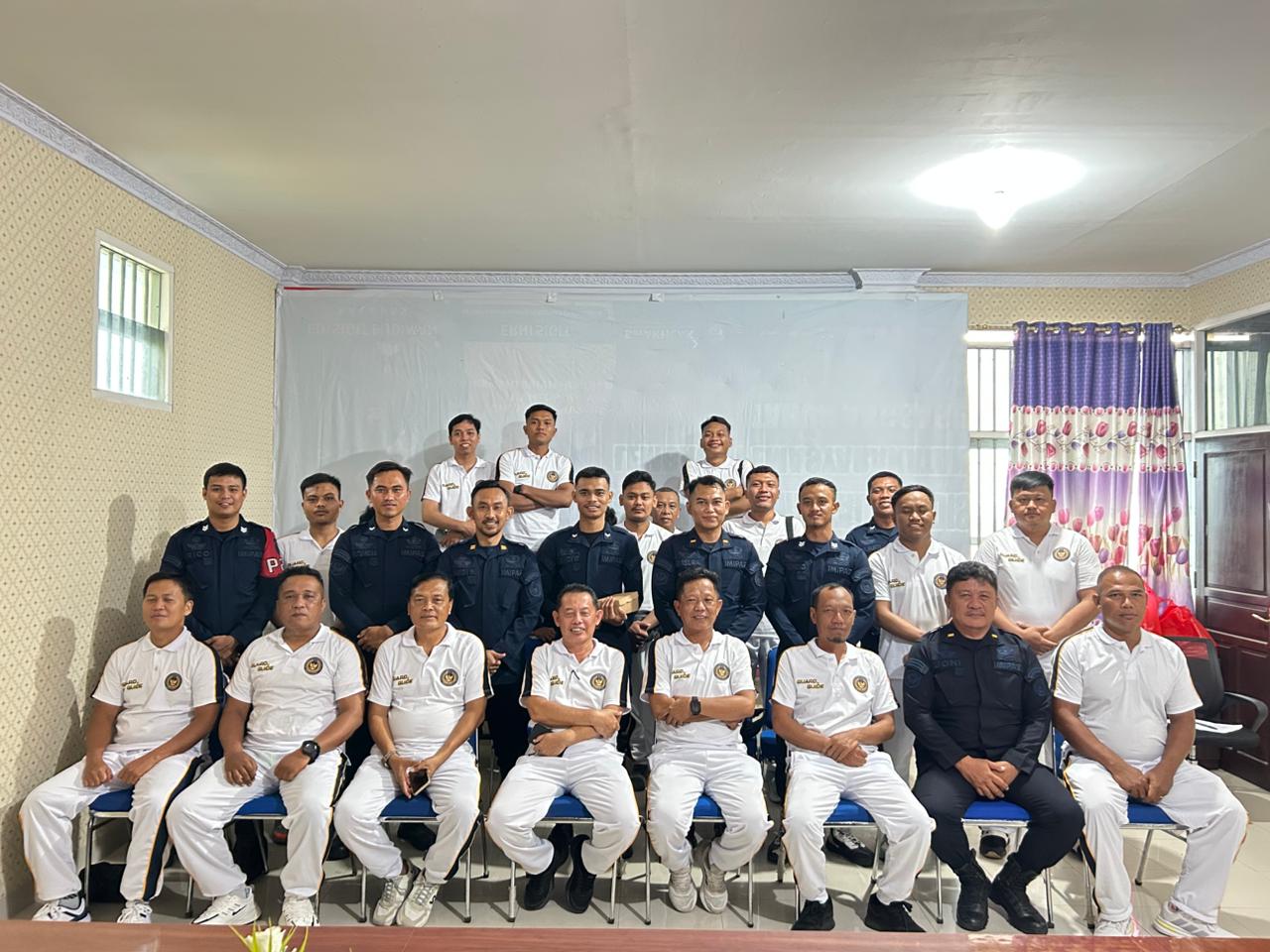 Beri Peringatan Tegas, Kalapas Luwuk Berikan Penguatan Tugas dan Fungsi Kepada Jajaran Pengamanan.