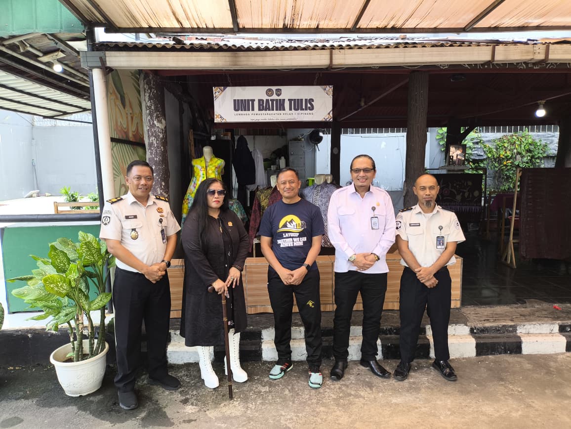 Perkuat Produktivitas Warga Binaan, Lapas Kelas I Cipinang Terima Kunjungan Ketua Presidium Forum Pers Independent Indonesia