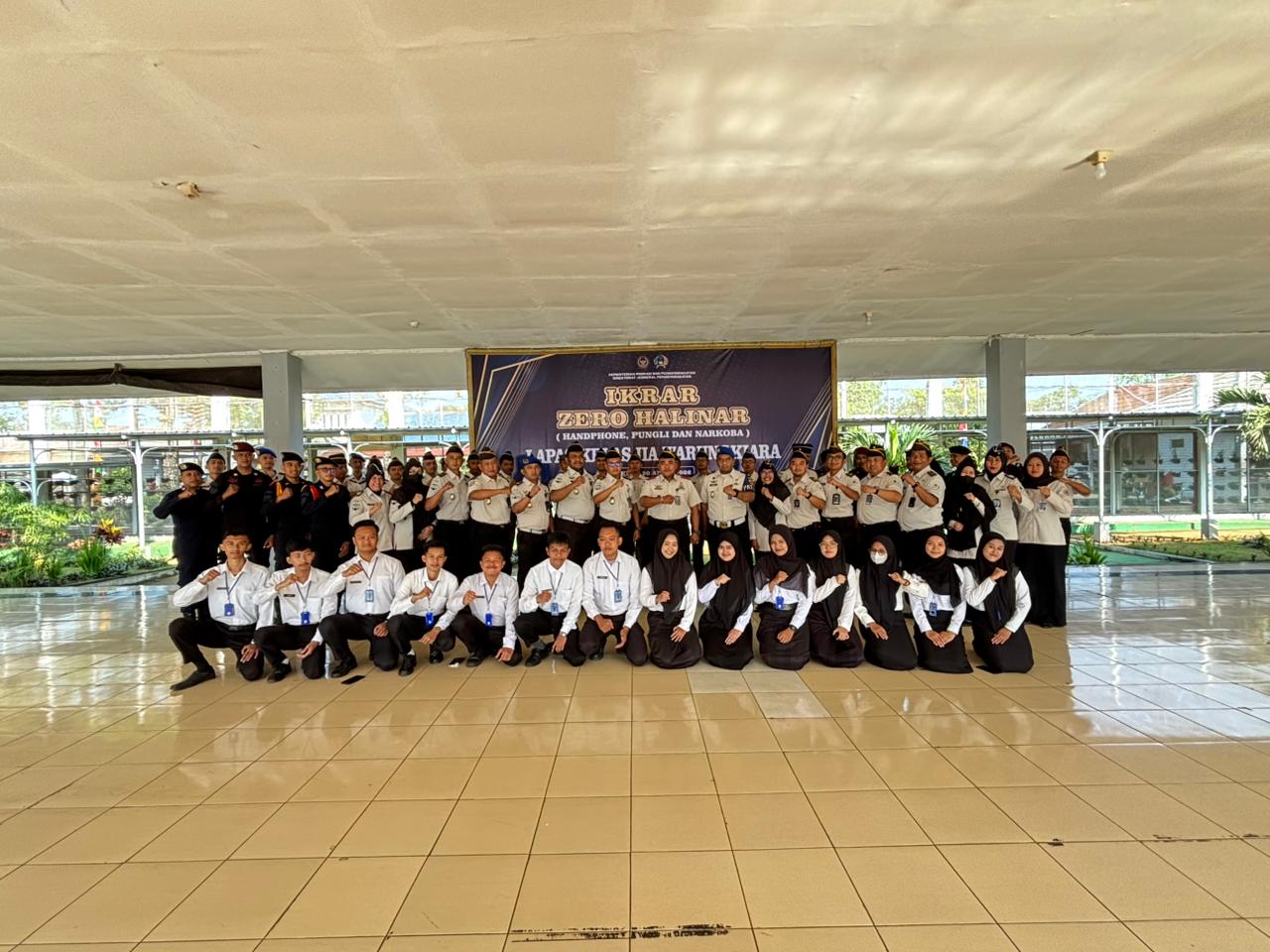 Kalapas Warungkiara Pimpin Ikrar Zero Halinar, Tegaskan Komitmen Jaga Integritas